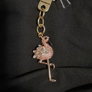 Kate Spade Flamingo Keychain